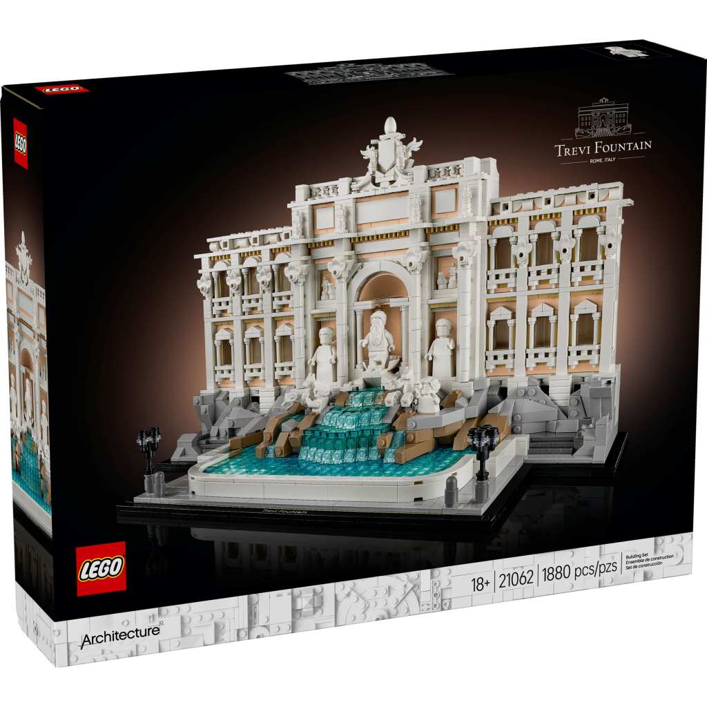 Конструктор LEGO Architecture Фонтан Треві (21062) - зображення 1