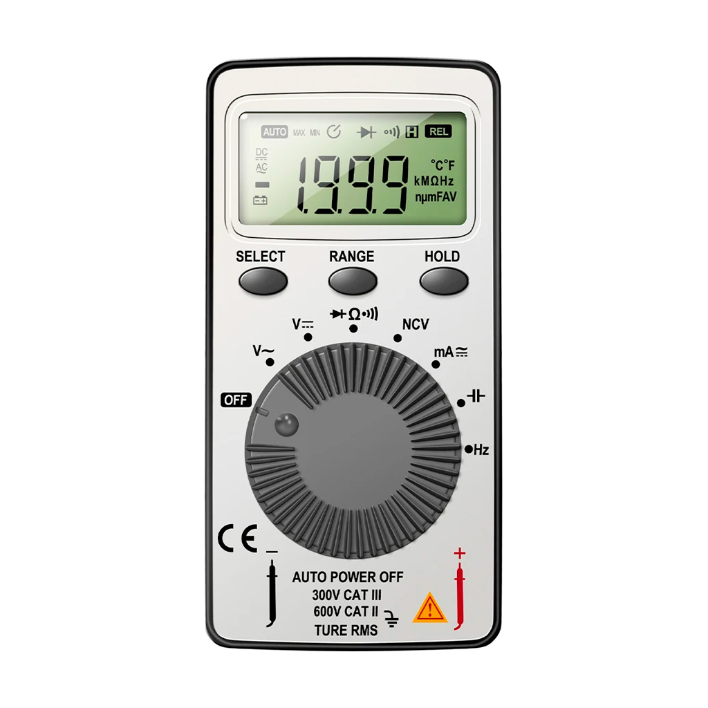 Цифровий мультиметр ANENG AN-101, V, A, R, F (AN-101) - зображення 1