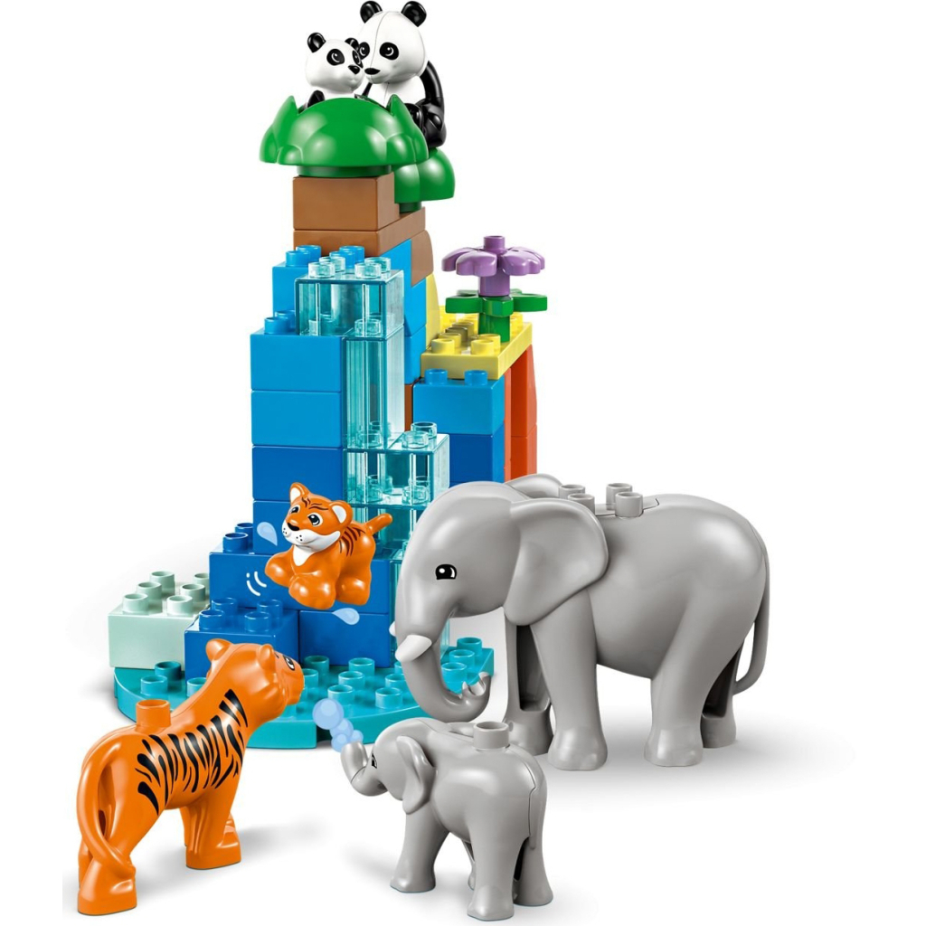 Конструктор LEGO DUPLO Town Сімейства диких тварин 3-в-1 (10446) - зображення 3