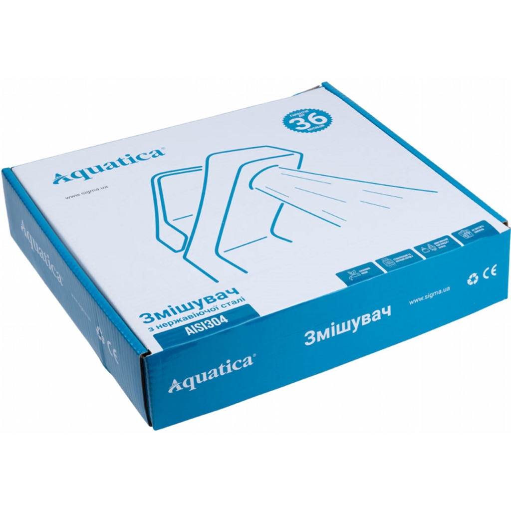 Змішувач AQUATICA KT-1A370P - изображение 6