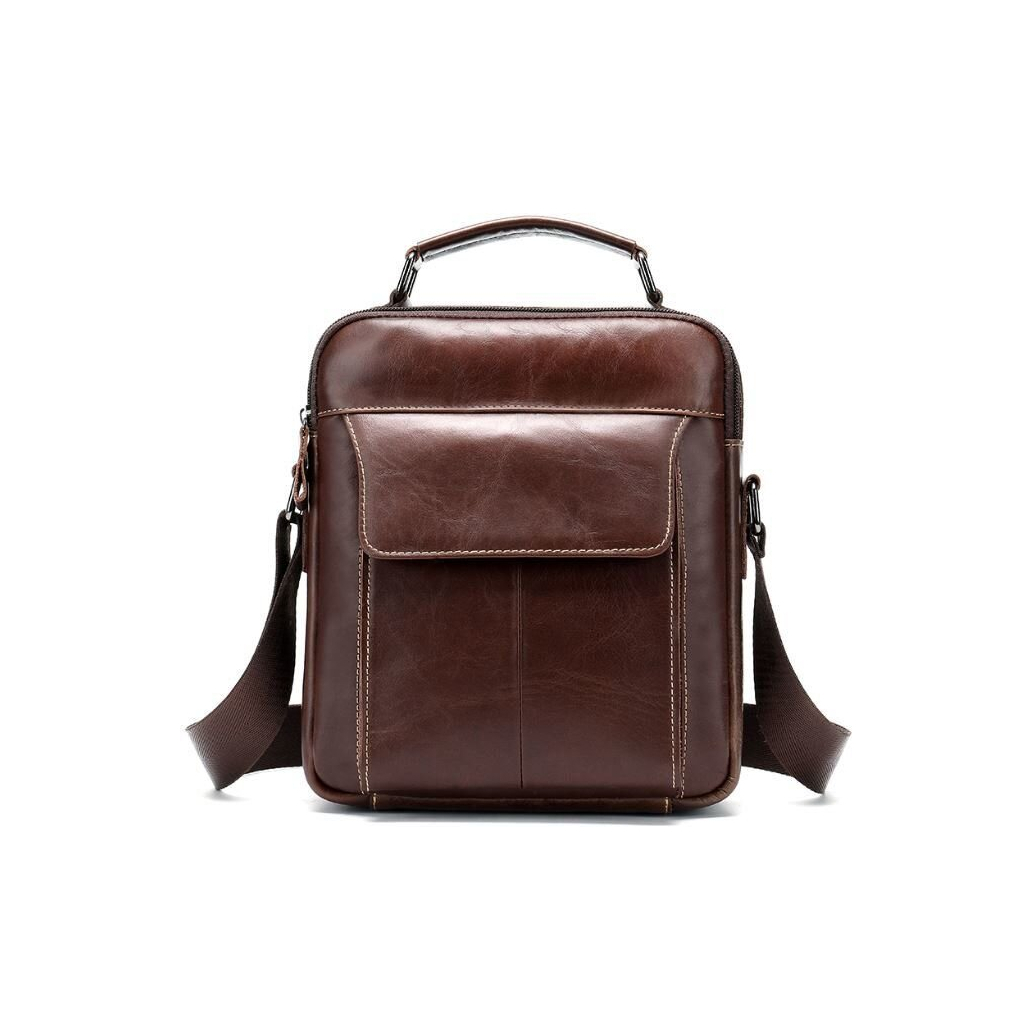 Сумка Vintage Шкіряна Коричнева (14835) - зображення 1