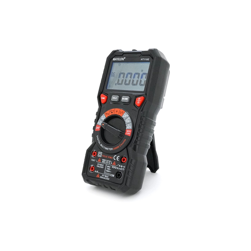 Цифровий мультиметр Mayilon HT-118E, V, A, R, C, F, T (HT-118E) - зображення 2