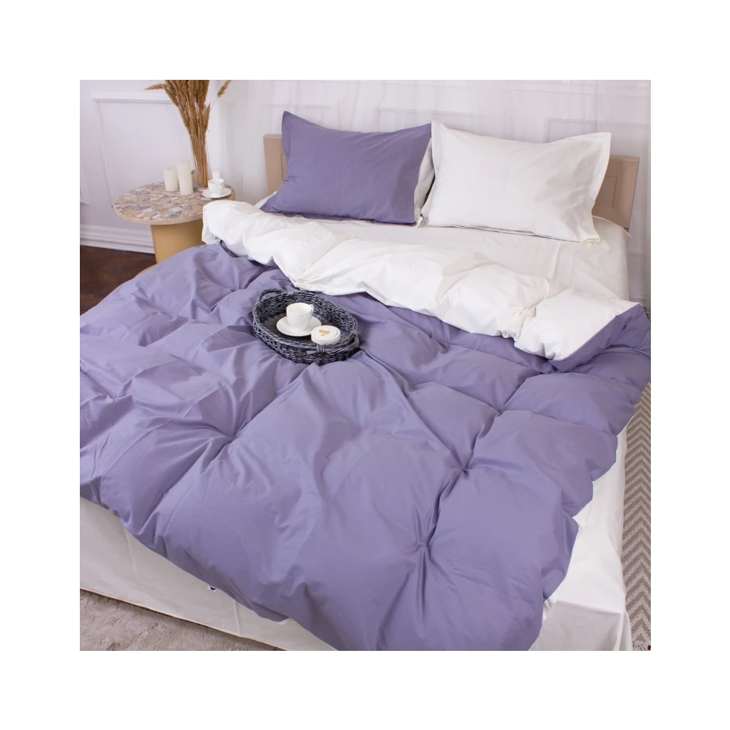 Постільна білизна MirSon Poplin Line 002 + 056 Kathleen 110x140 (2200006277453) - зображення 1