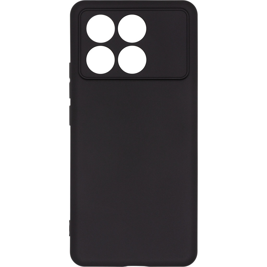 Чохол до мобільного телефона Armorstandart Matte Slim Fit Xiaomi Poco X6 Pro 5G Camera cover Black (ARM73364) - зображення 1