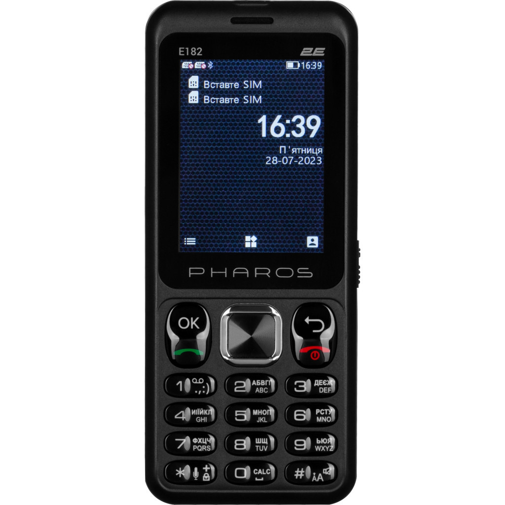 Мобільний телефон 2E E182 Black (688130245234) - зображення 2