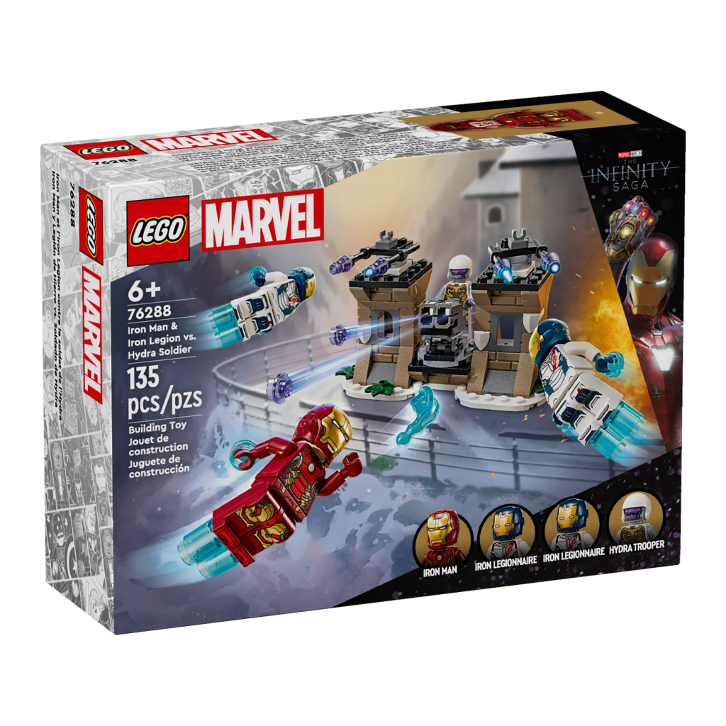 Конструктор LEGO Marvel Залізна Людина і Залізний легіон проти солдата Гідри (76288) - зображення 1