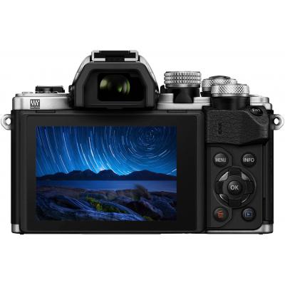 Цифровий фотоапарат Olympus E-M10 mark II Body silver (V207050SE000) - зображення 2