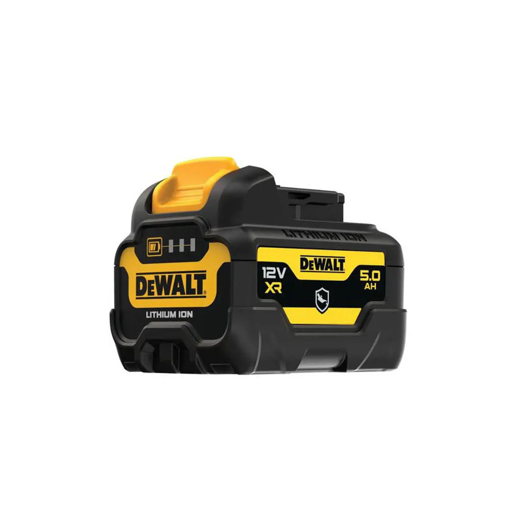 Акумулятор до електроінструменту DeWALT 12 В, 5 Аг, час заряджання 50 хв, вага 0.42 кг (DCB126) - зображення 1