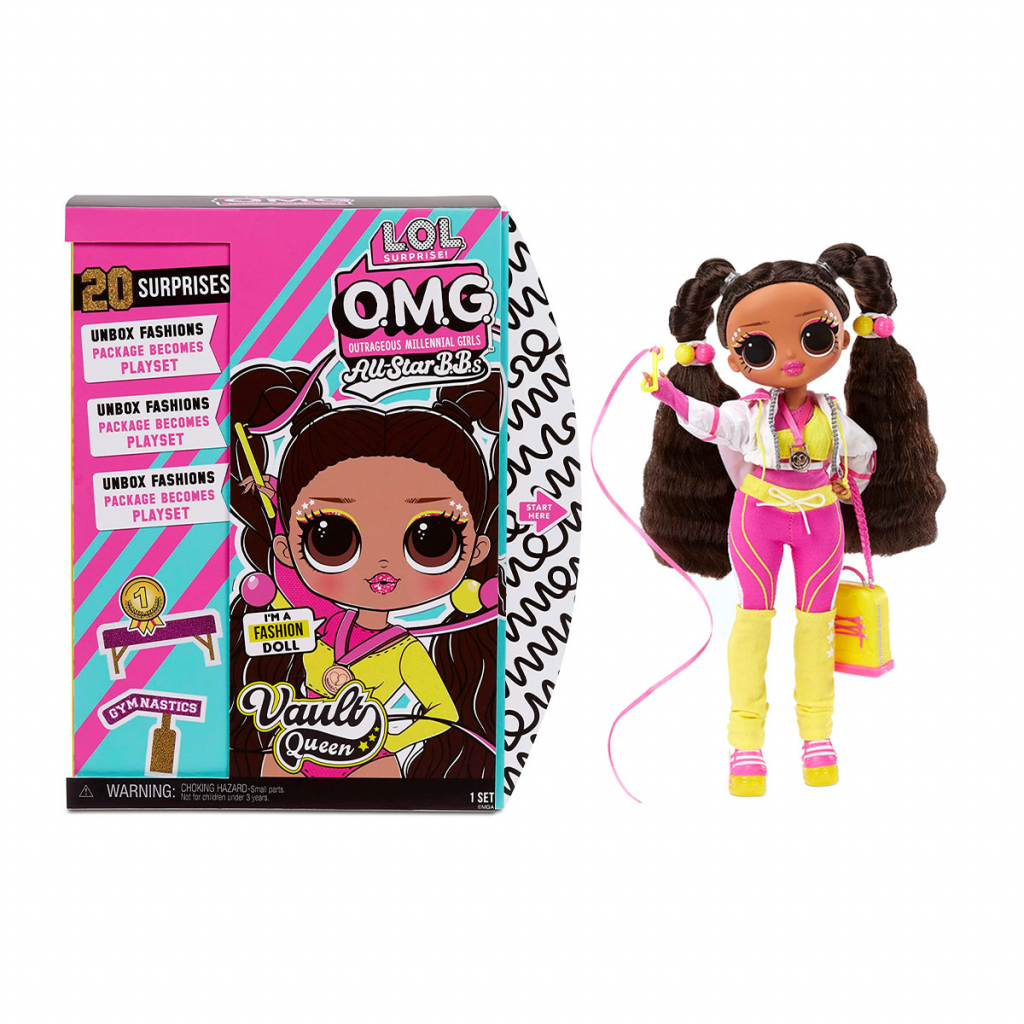 Лялька L.O.L. Surprise! O.M.G. Sports Doll - Гімнастка з аксесуарами (577515) - зображення 1