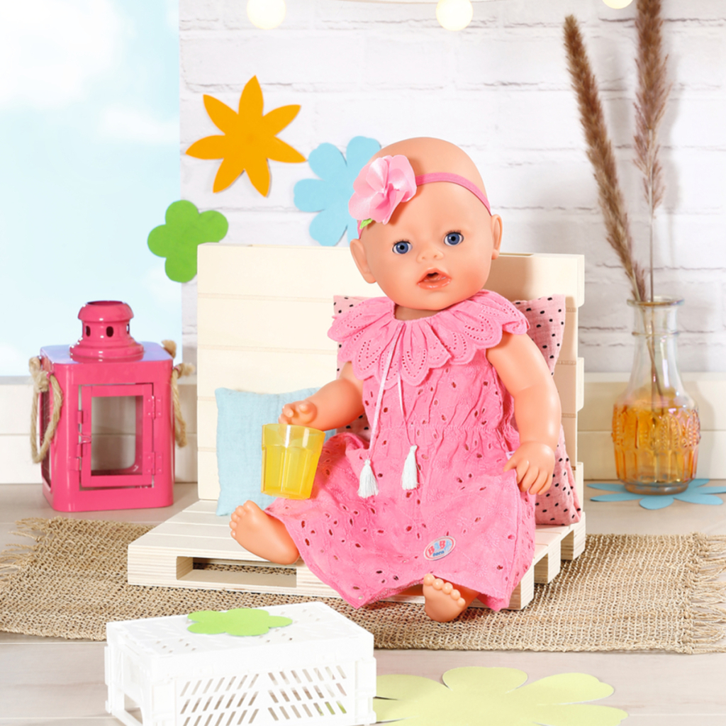 Аксесуар до ляльки Zapf Одяг для ляльки Baby Born Сукня Фантазія 43 см (832684) - изображение 5