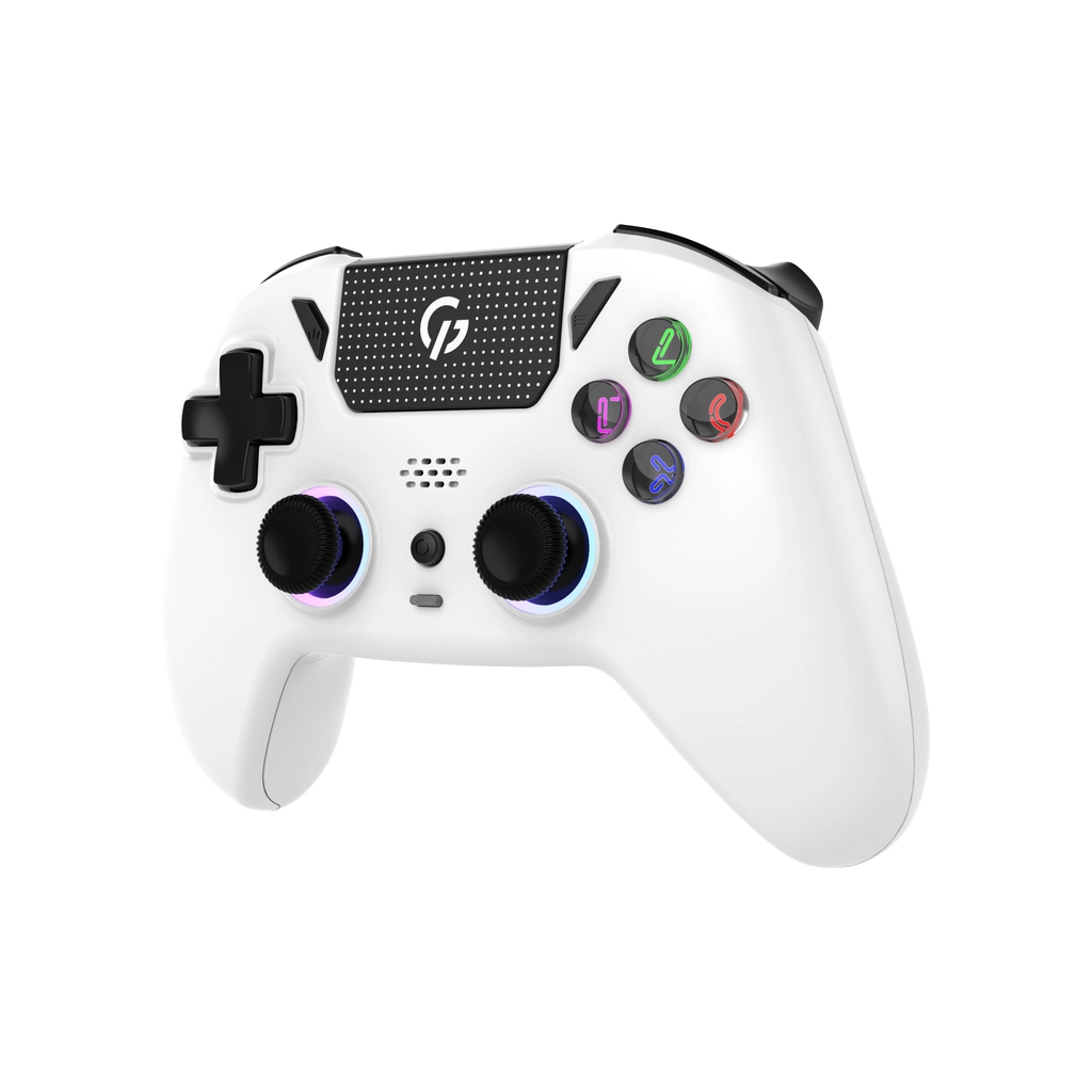 Геймпад GamePro GPS13W BT 5.3/USB/PC/iOS/Android/PS3/PS4 RGB White (GPS13W) - зображення 2