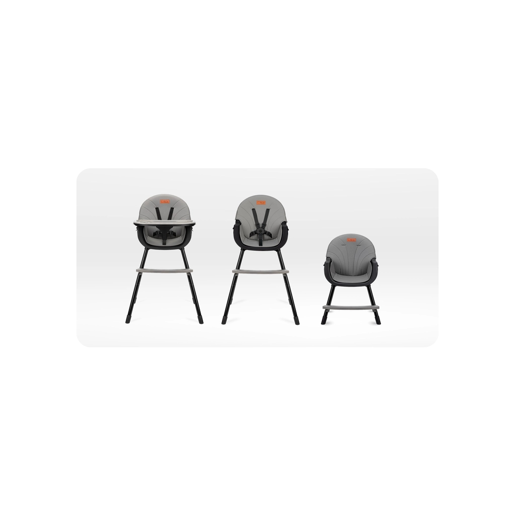 Стілець для годування MoMi Reki 2в1 Black (KRKA00033) - изображение 2