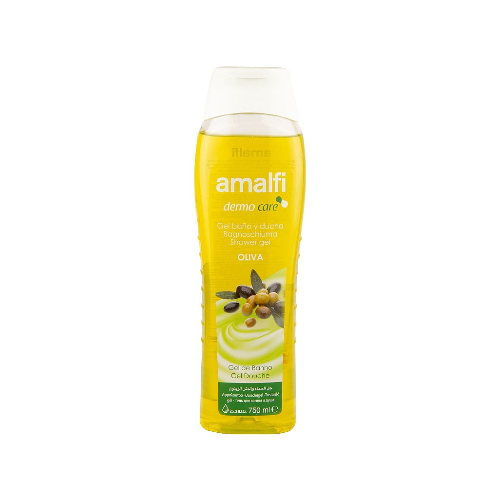 Гель для душу Amalfi Оливковий 750 мл (8414227691866) - зображення 1