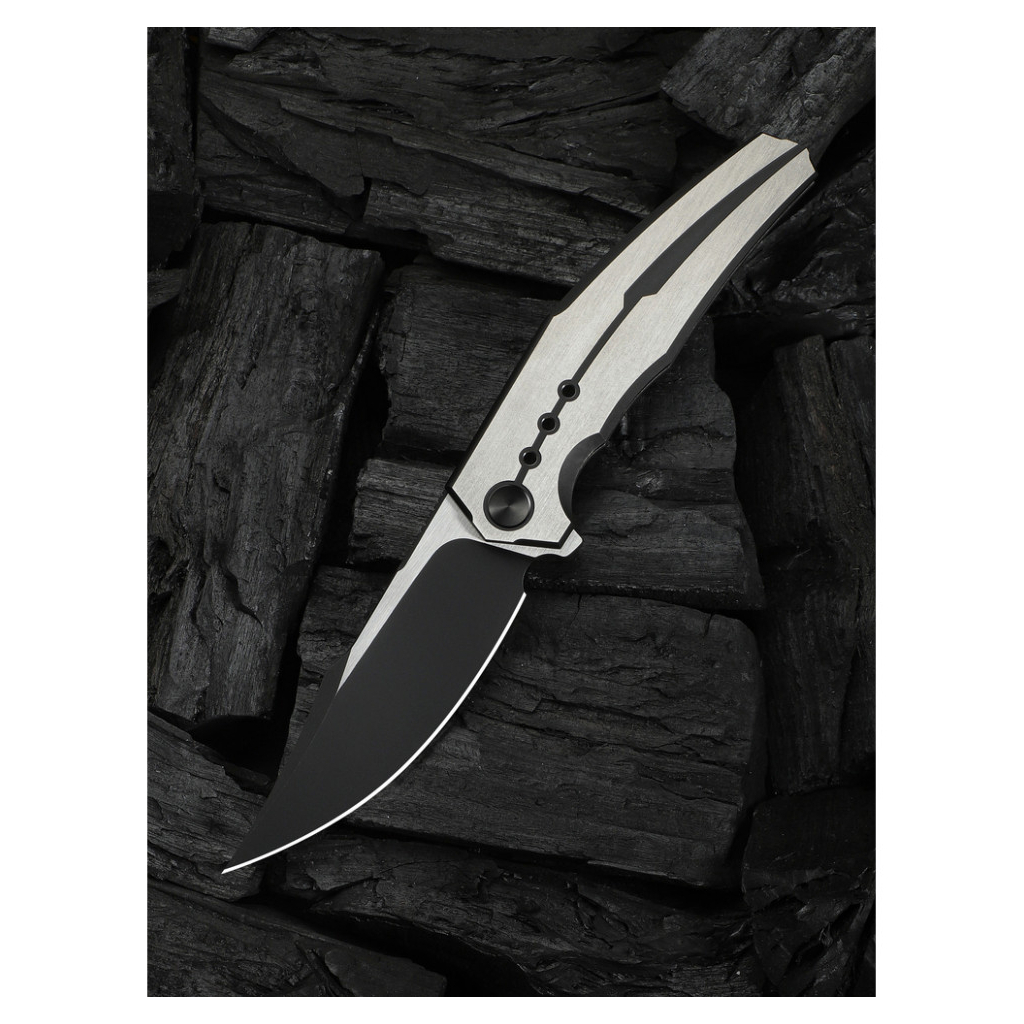 Ніж Weknife Kyklos Satin, Darkwash, титан (WE23086-3) - зображення 12