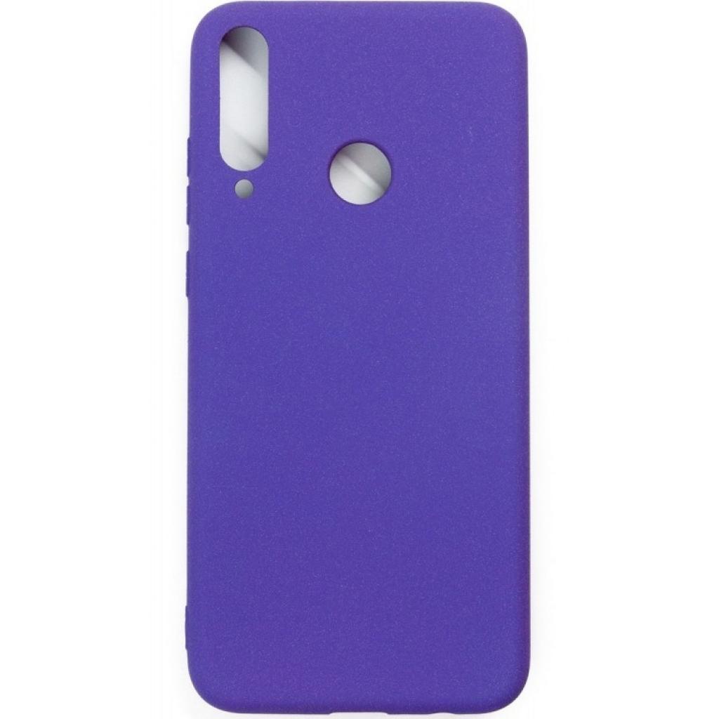 Чохол до мобільного телефона Dengos Carbon Huawei Y6p, violet (DG-TPU-CRBN-79) (DG-TPU-CRBN-79) - зображення 1