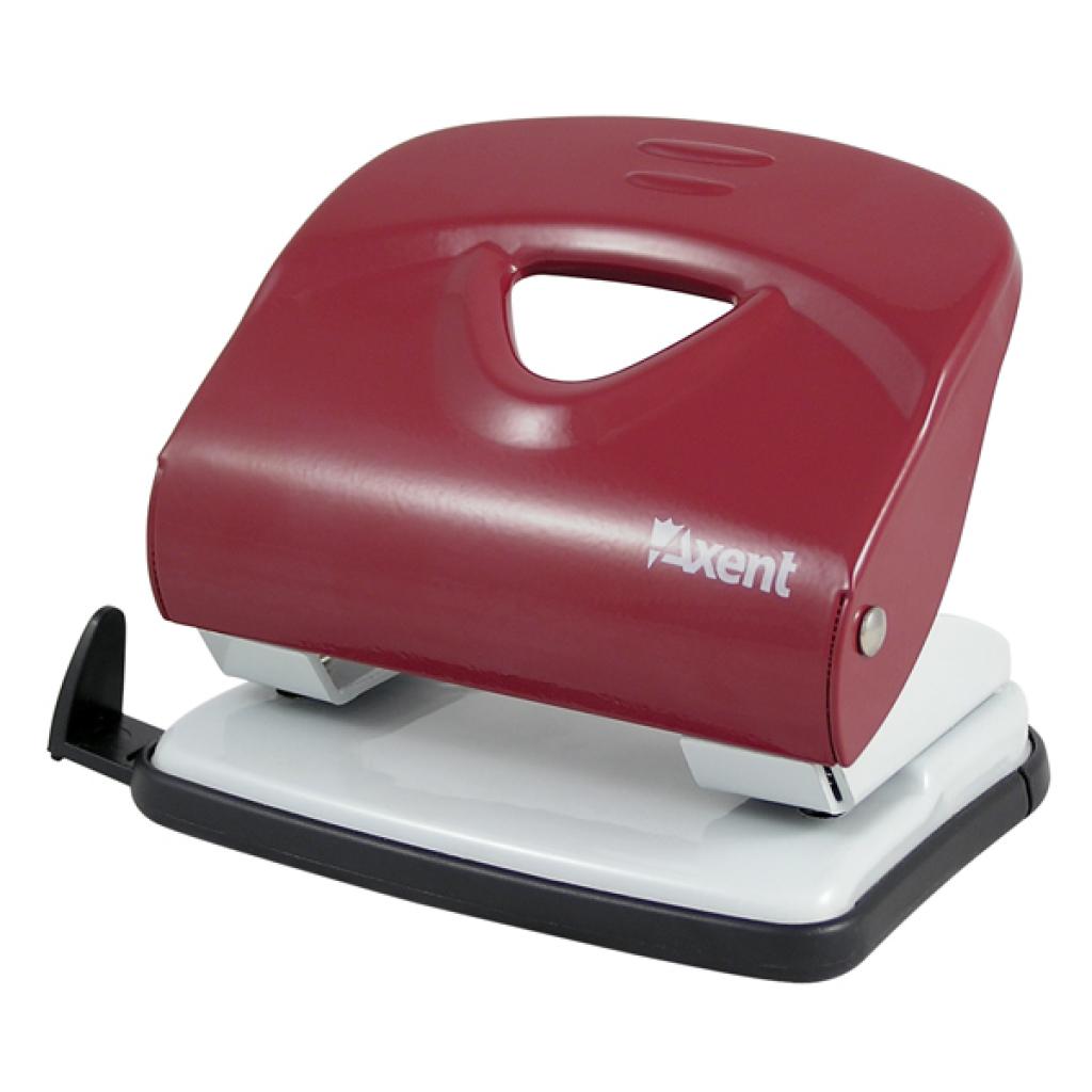Діркопробивач Axent Exakt-2 metal, 30sheets, red (3930-06-А) - изображение 1