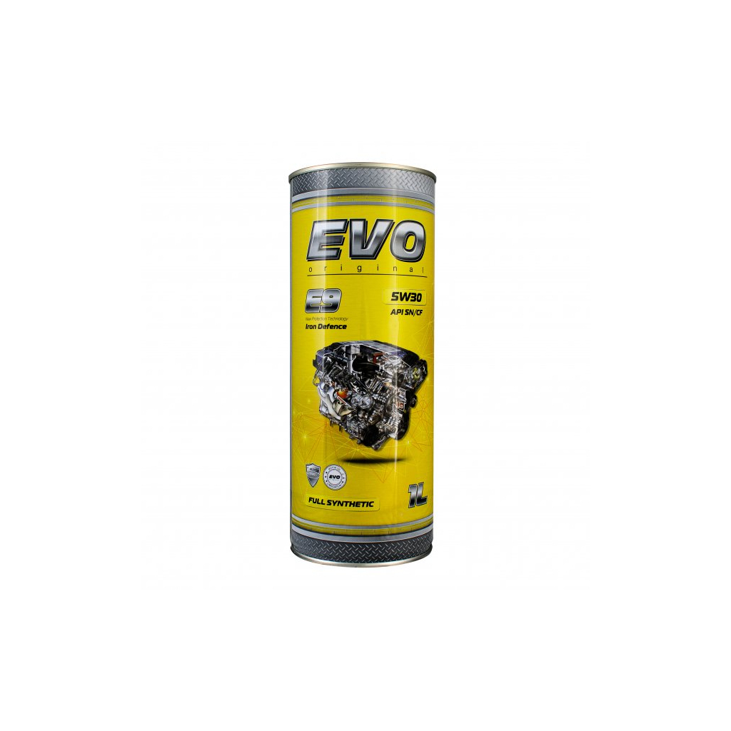 Моторна олива EVO E9 5W-30 SN/CF 1L (E9 1L 5W-30) - зображення 1