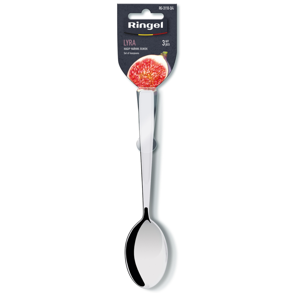 Чайна ложка Ringel Lyra 3 шт (RG-3110-3/4) - зображення 3