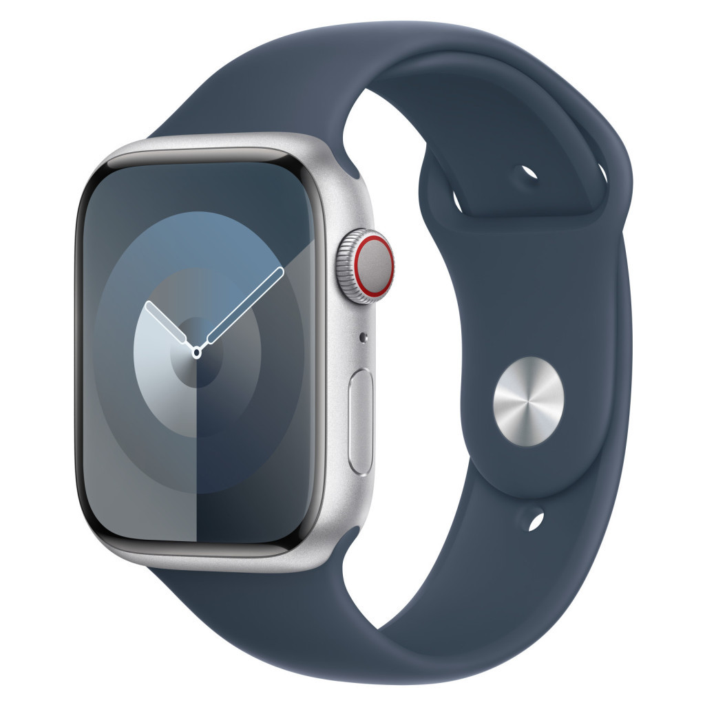 Ремінець до смарт-годинника Apple 41mm Storm Blue Sport Band - S/M (MT2W3ZM/A) - зображення 4