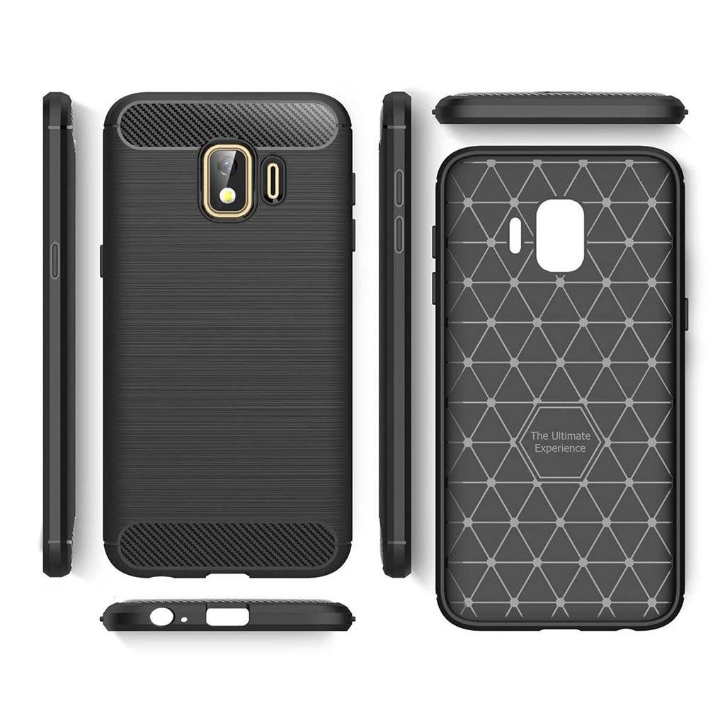 Чохол до мобільного телефона Laudtec Samsung Galaxy J2 Core Carbon Fiber (Black) (LT-J2C) - зображення 3