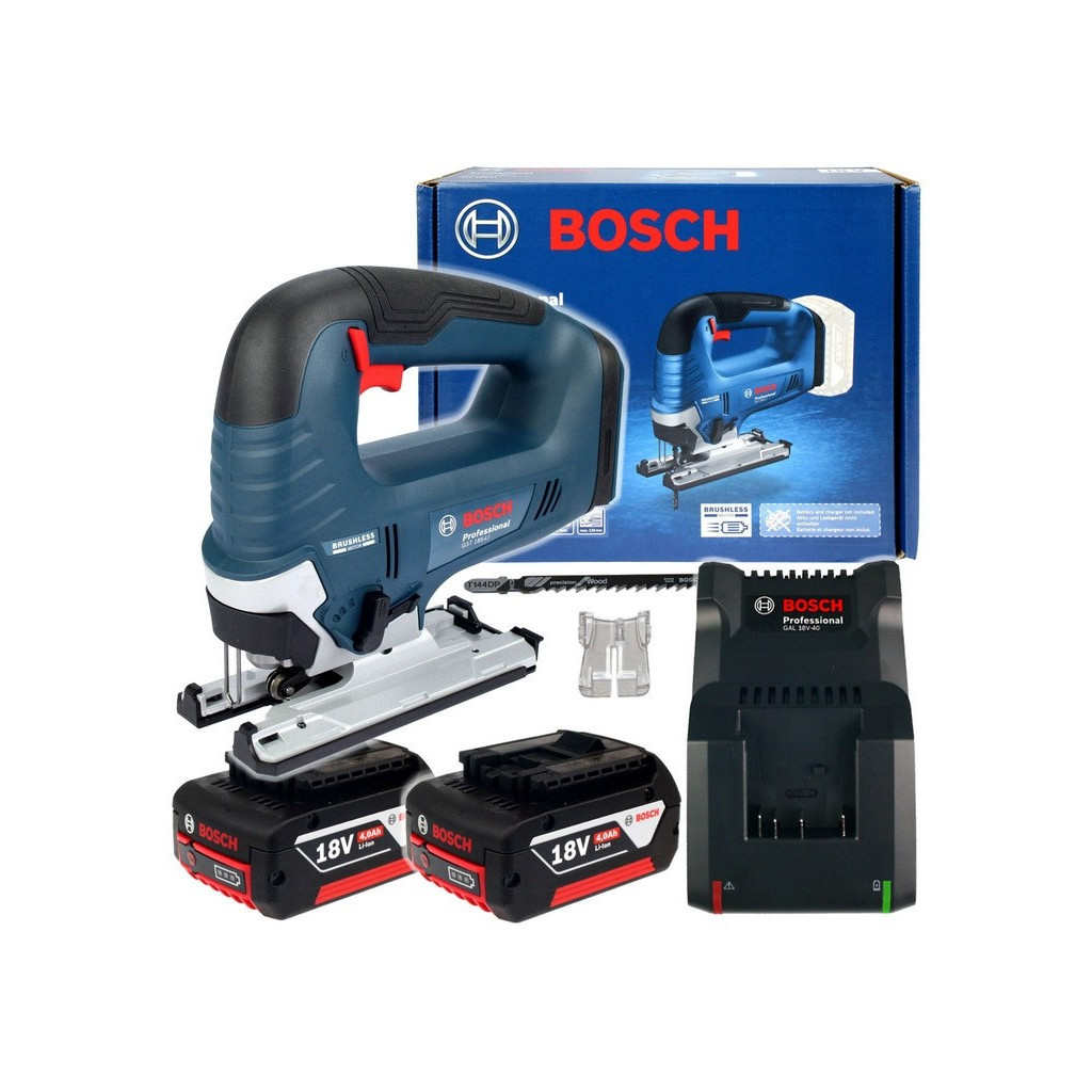 Електролобзик Bosch GST 185-LI 18В, 2х4Ah, 3500 об/хв, кейс (0.601.5B3.024) - изображение 11
