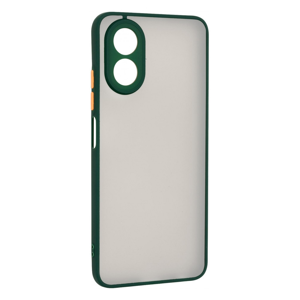 Чохол до мобільного телефона Armorstandart Frosted Matte OPPO A18 4G / A38 4G Dark Green (ARM72403) - зображення 1
