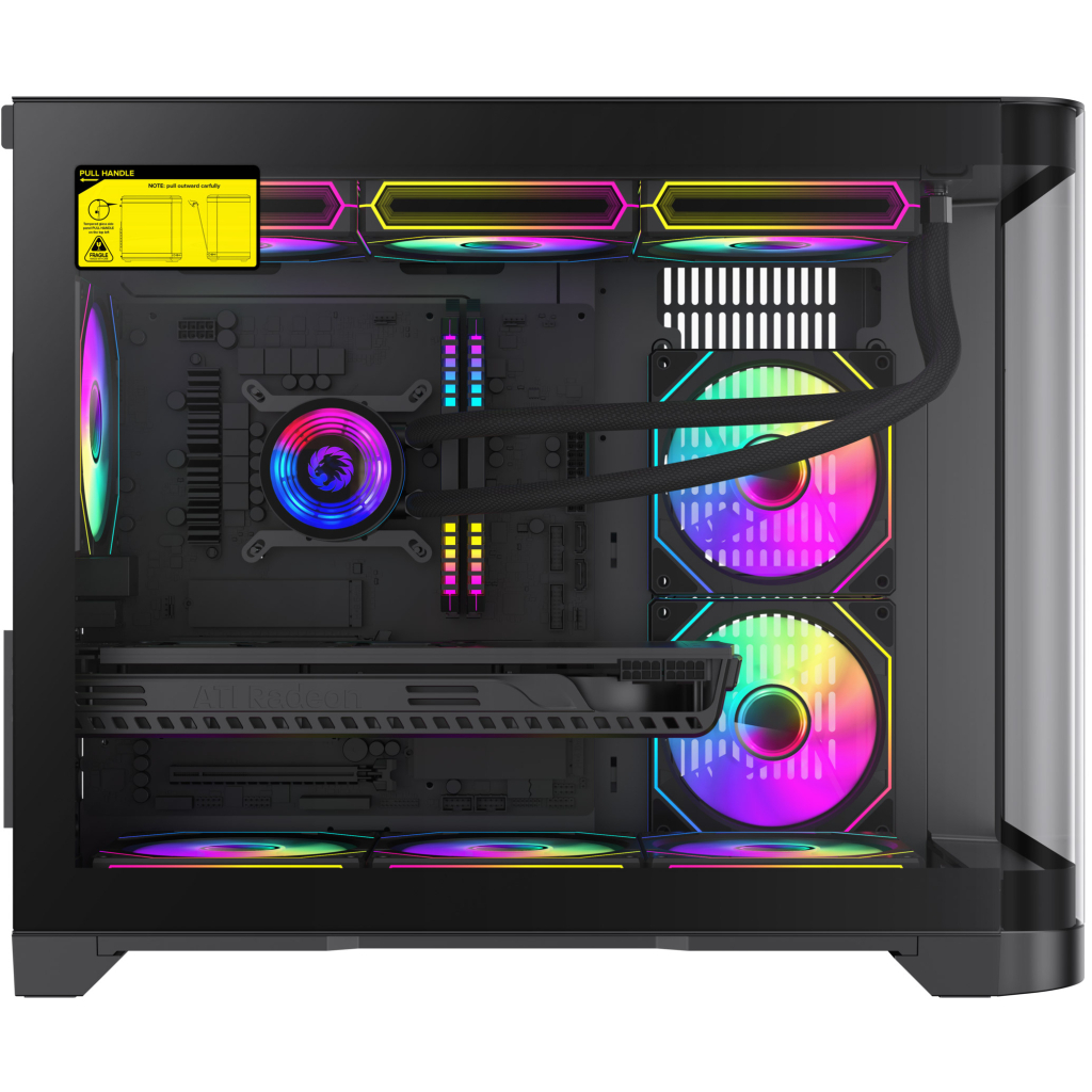 Корпус Gamemax HYPE-M Black - зображення 4