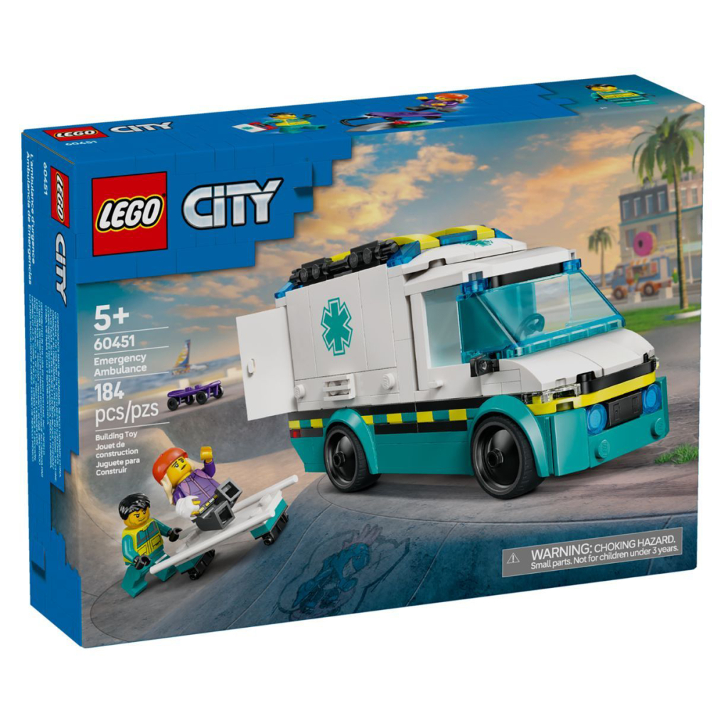 Конструктор LEGO City Швидка допомога (60451) - зображення 1