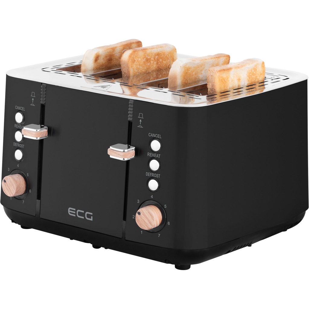 Тостер ECG ST 4768 Timber Black - изображение 8