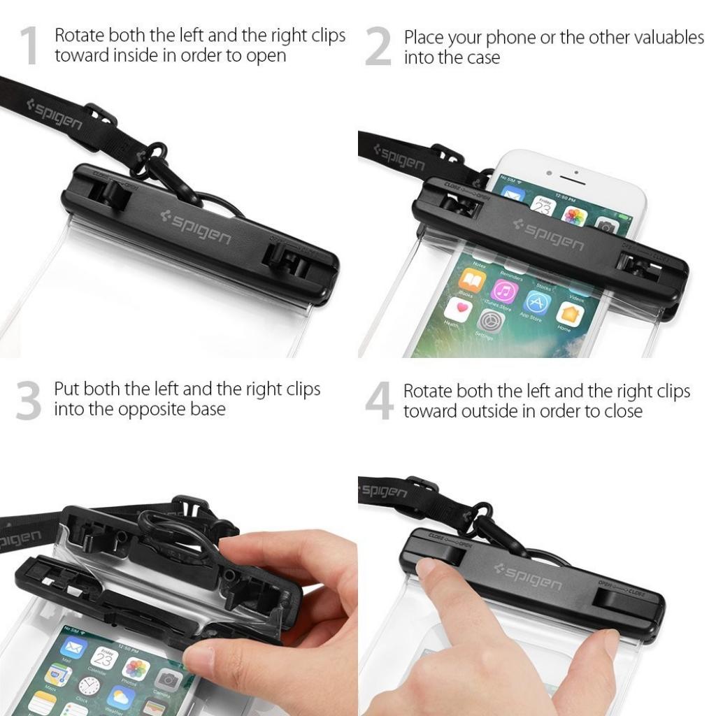 Чохол до мобільного телефона Spigen Velo A600 Universal Waterproof (4.01x7.08") (000EM21018) - зображення 6