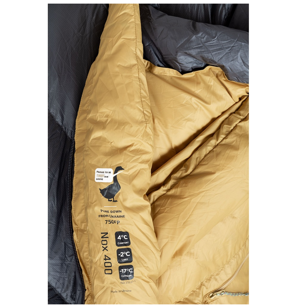 Спальний мішок Turbat Nox 400 grey 185 см (012.005.0181) - зображення 6