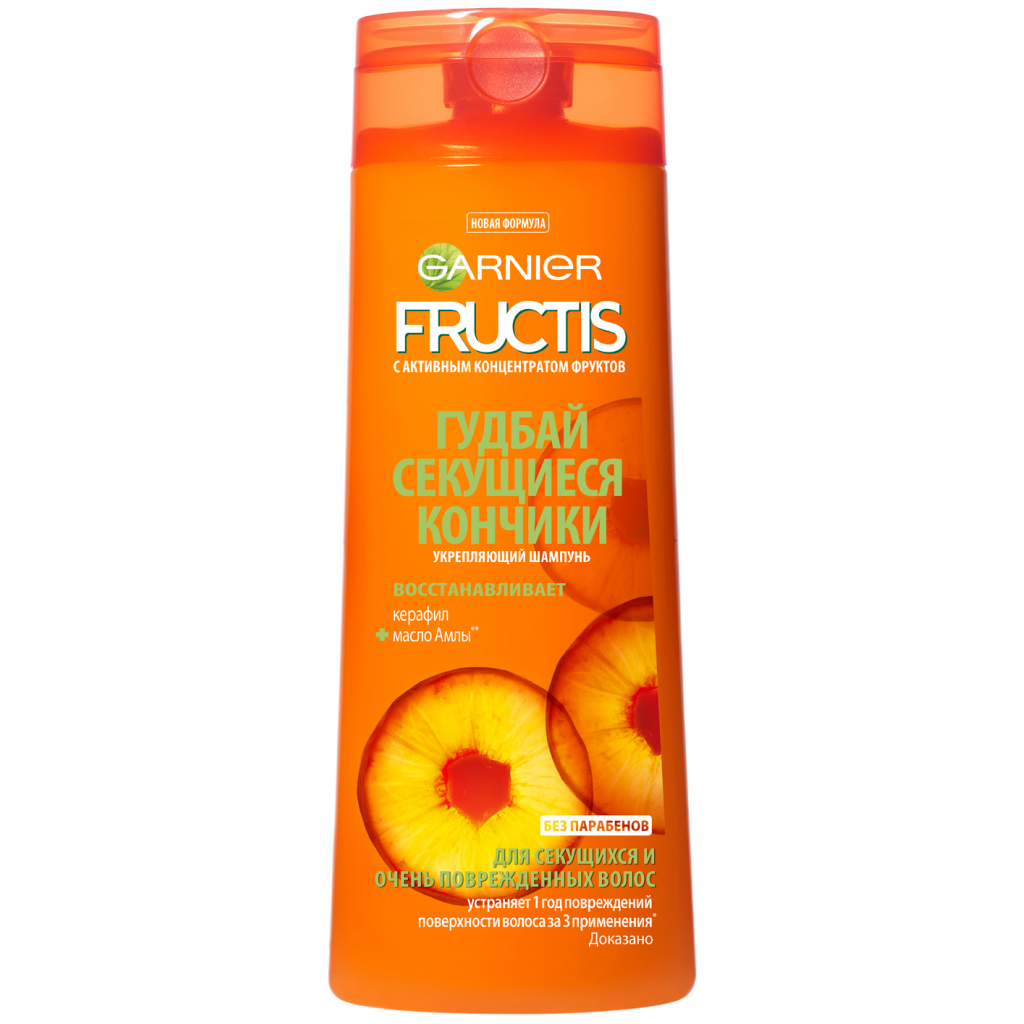 Шампунь Garnier Fructis Гудбай посічені кінчики 400 мл (3600541284593) - зображення 1