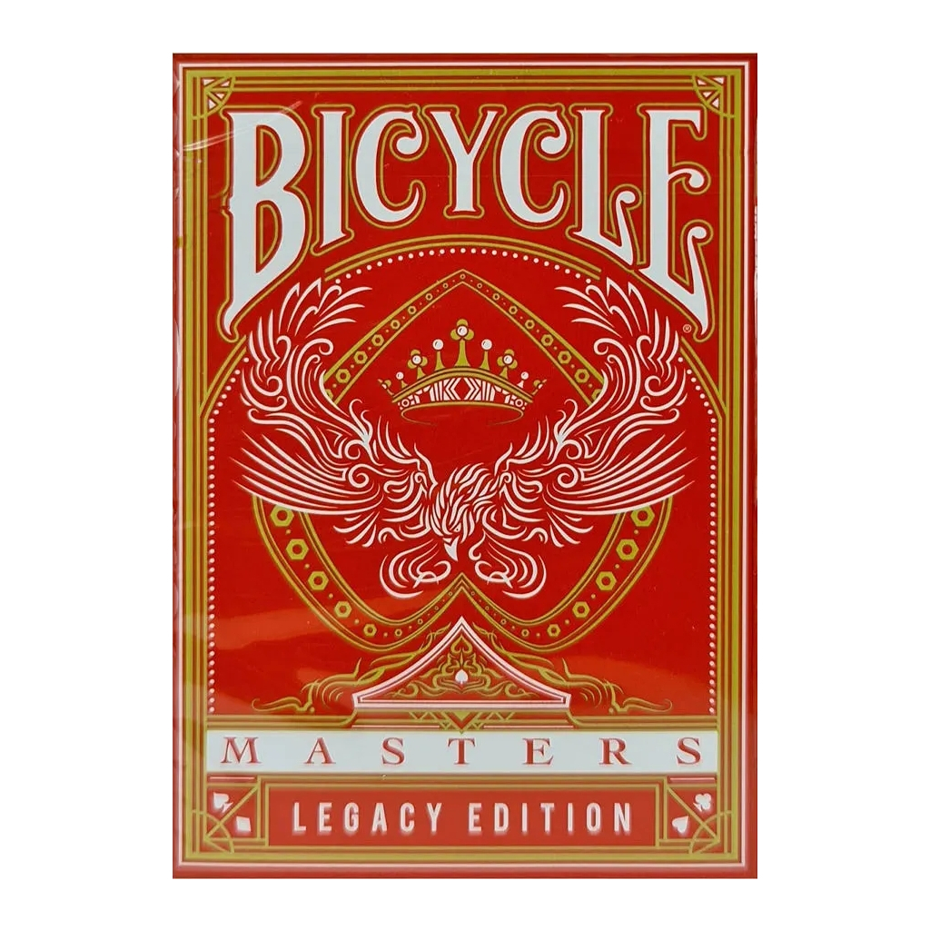 Гральні карти Ellusionist Legacy Masters (red) (54823) - зображення 1