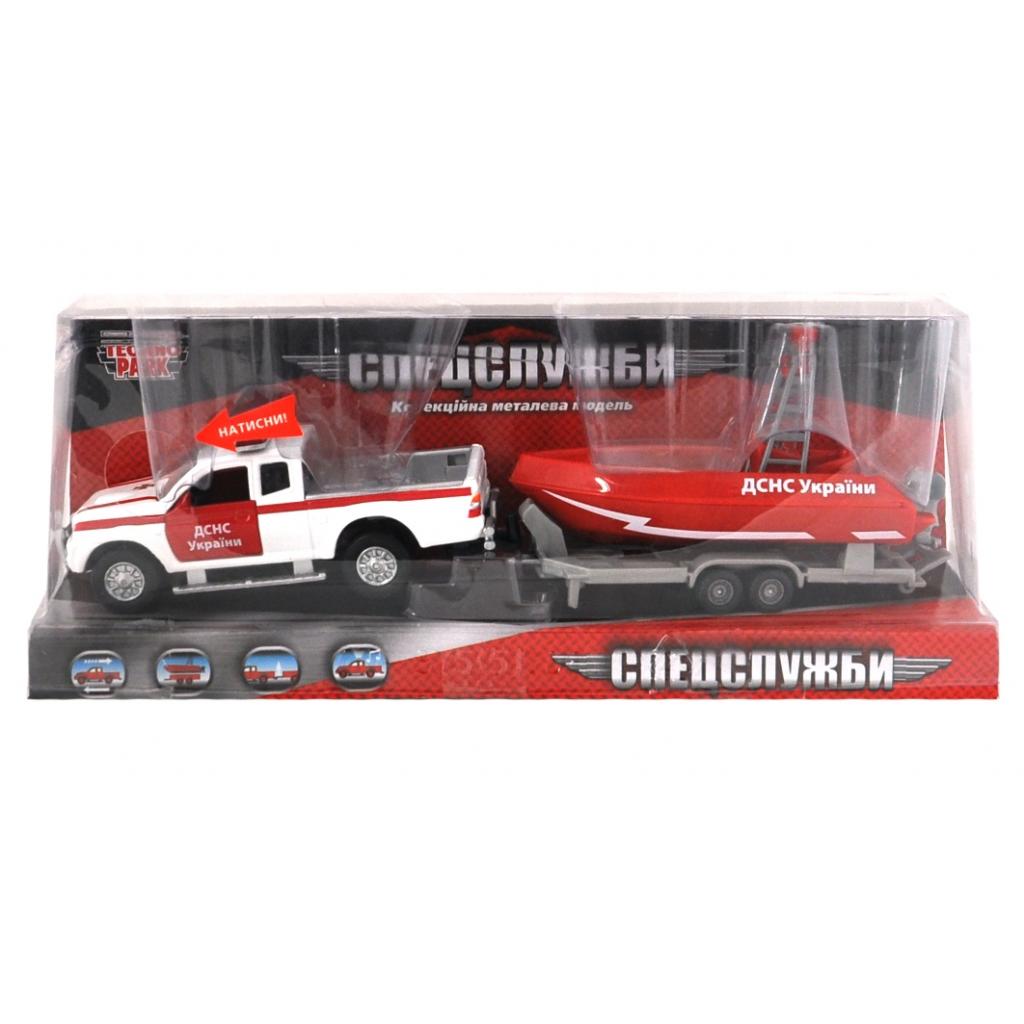 Спецтехніка Технопарк Водна служба порятунку зі світлом, звук (SL767WB-SB-PV) - зображення 8