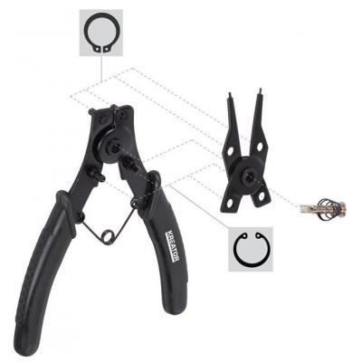 Щипці Varo щипцы для стопорных колец набор (KRT605105) - зображення 4