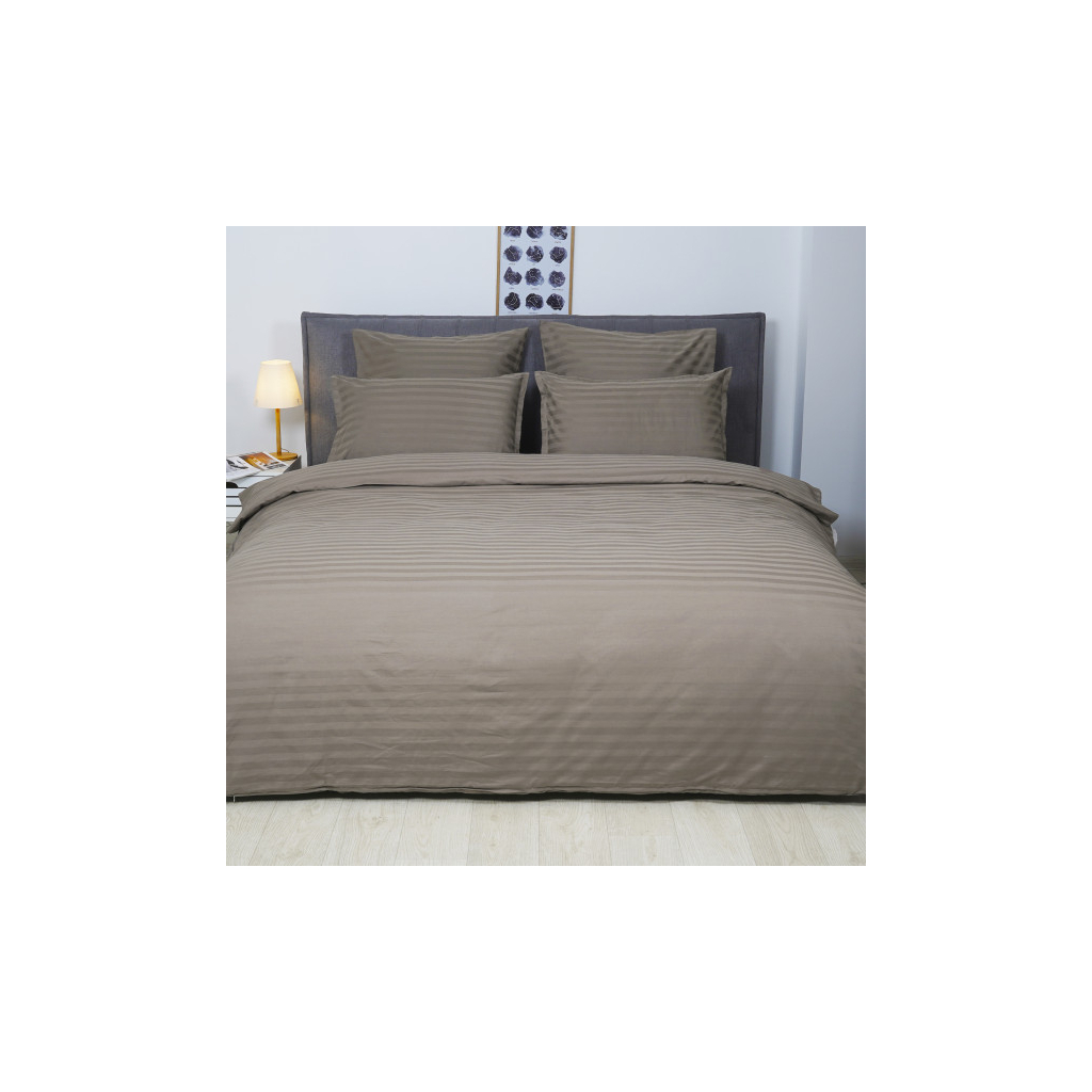 Постільна білизна Tiare 93 Сатин Страйп Кольоровий двоспальний (93_Stripe_dv) - зображення 2