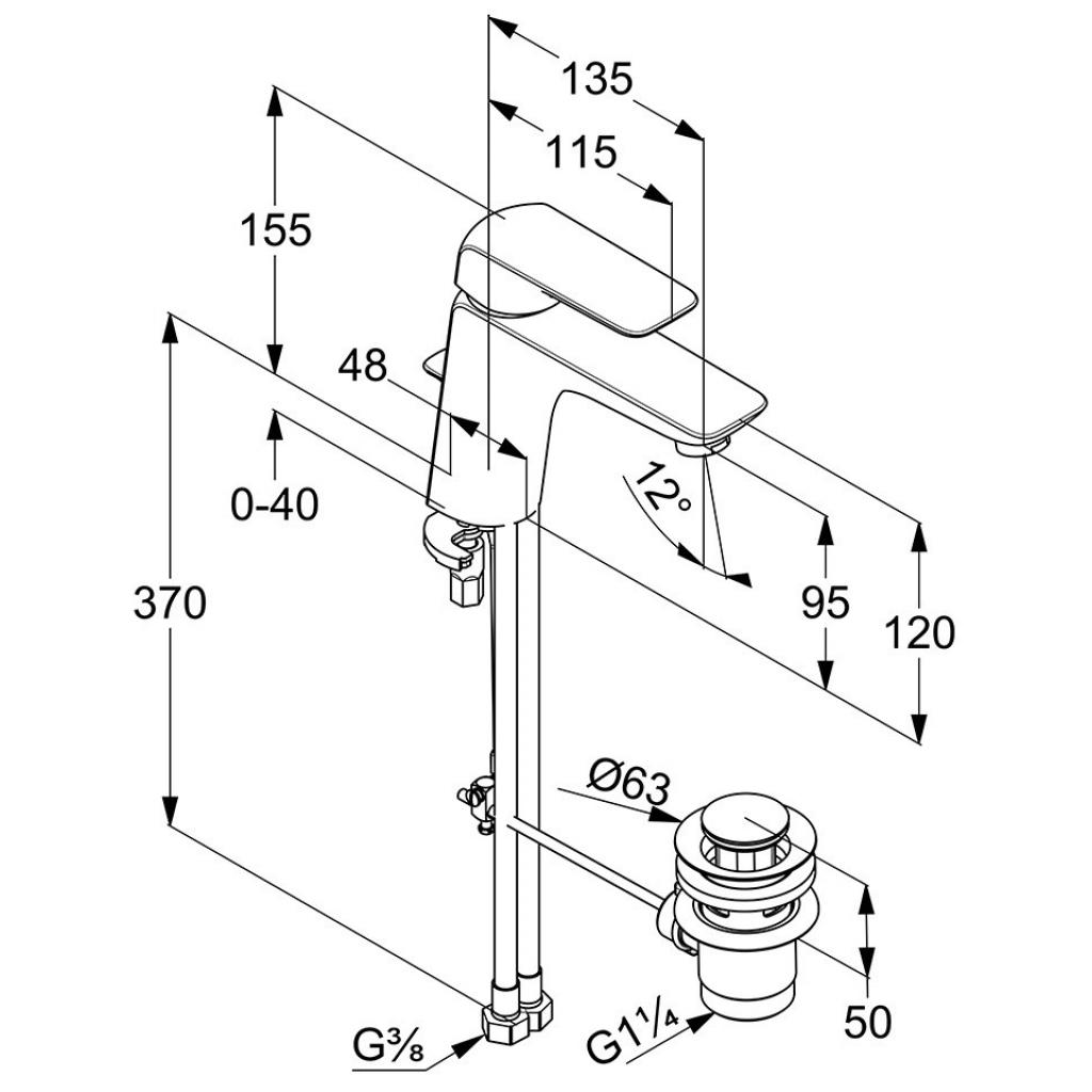 Змішувач KLUDI AMEO (410230575) - зображення 2