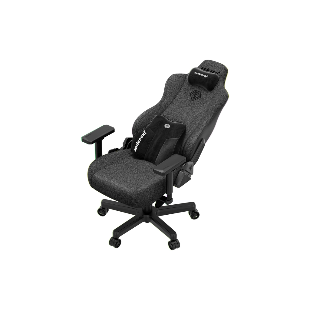 Крісло ігрове Anda Seat Kaiser 3E Fabric Size XL Dark Grey (AD23YC-XL-09-GB-CF-G01) - зображення 7