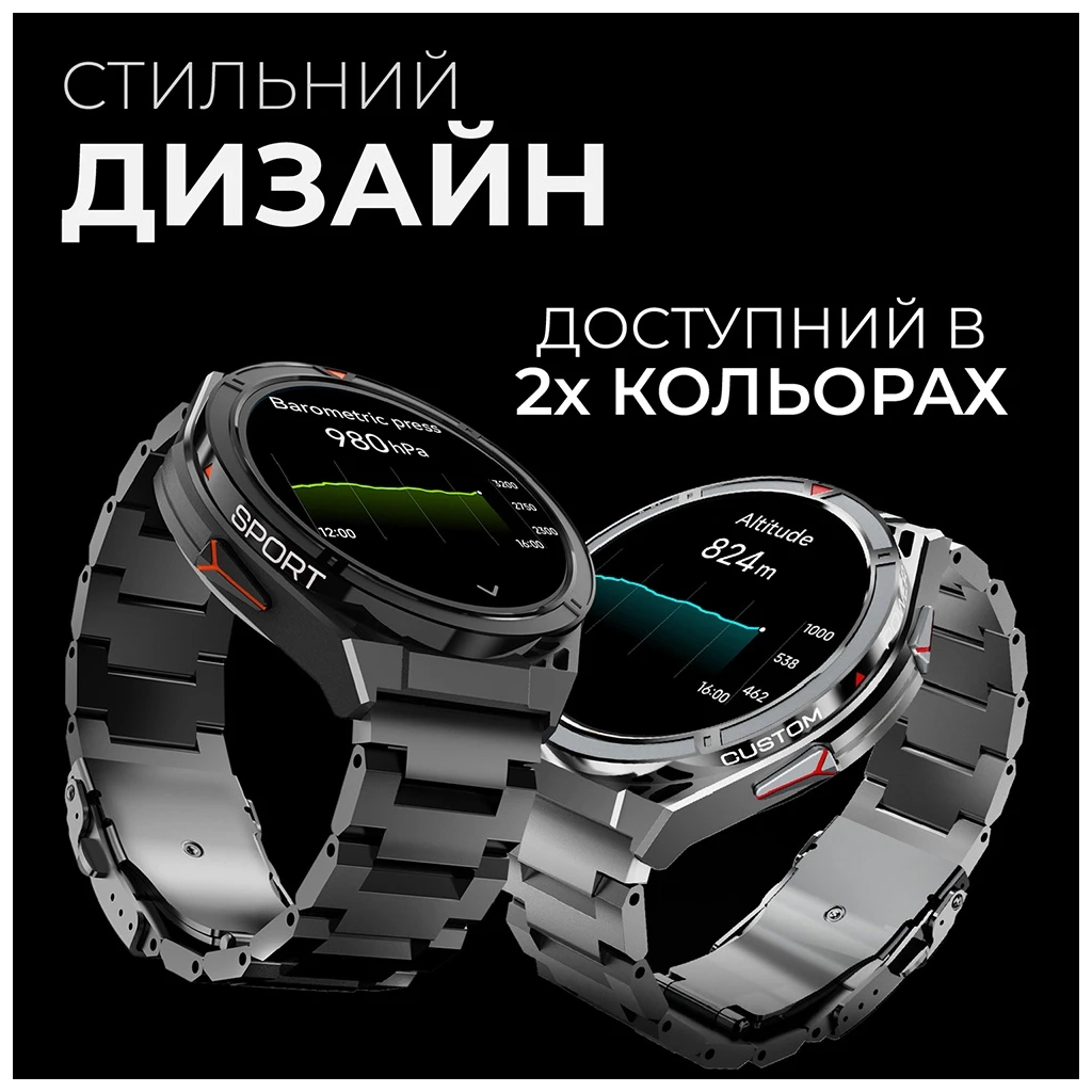 Смарт-годинник HiFuture active silver (active.silver) - зображення 5