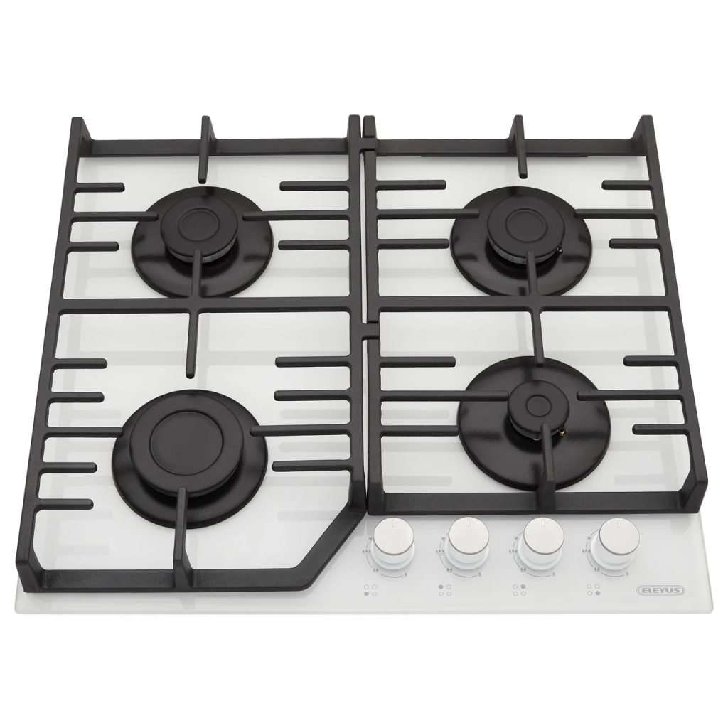 Варочна поверхня Eleyus IMPREZA 60 WH CF - зображення 2