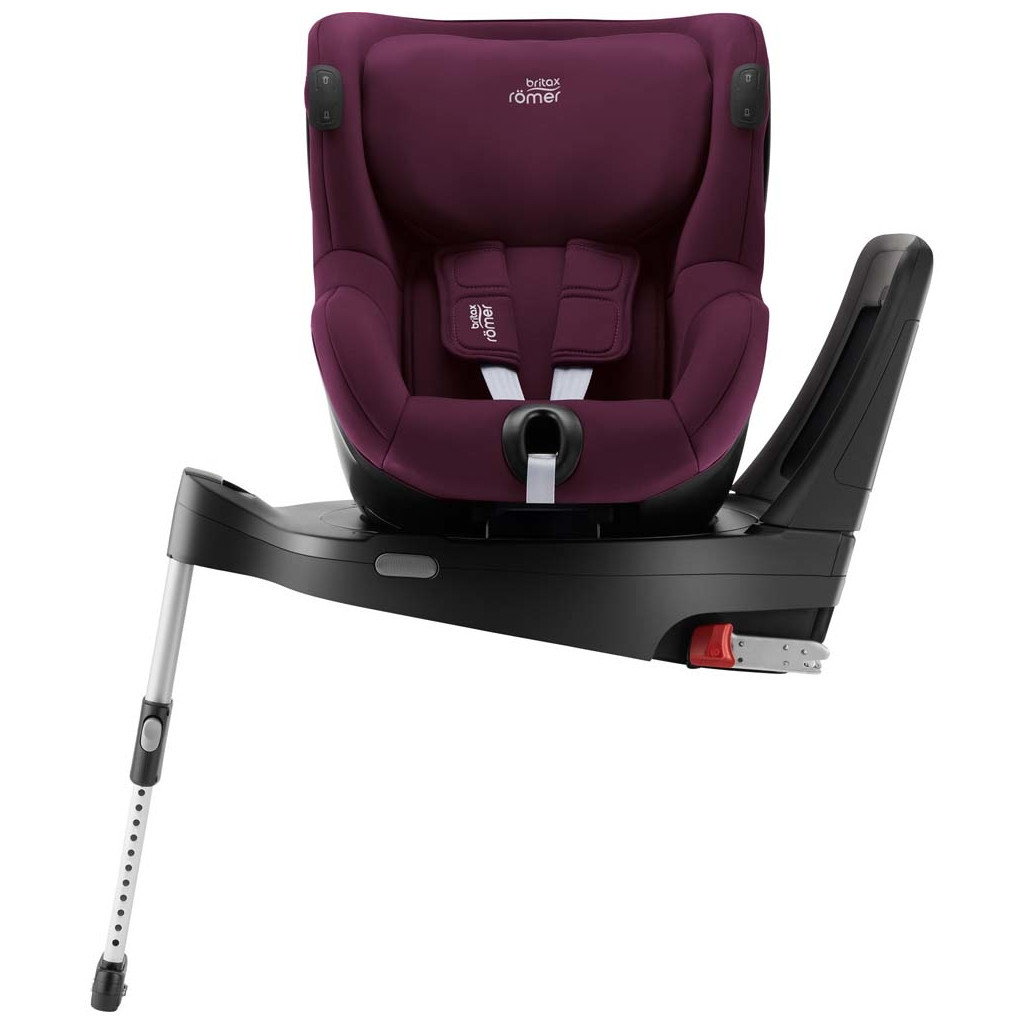 Автокрісло Britax-Romer Dualfix isense Burgundy Red з платформою (2000035115) - зображення 7