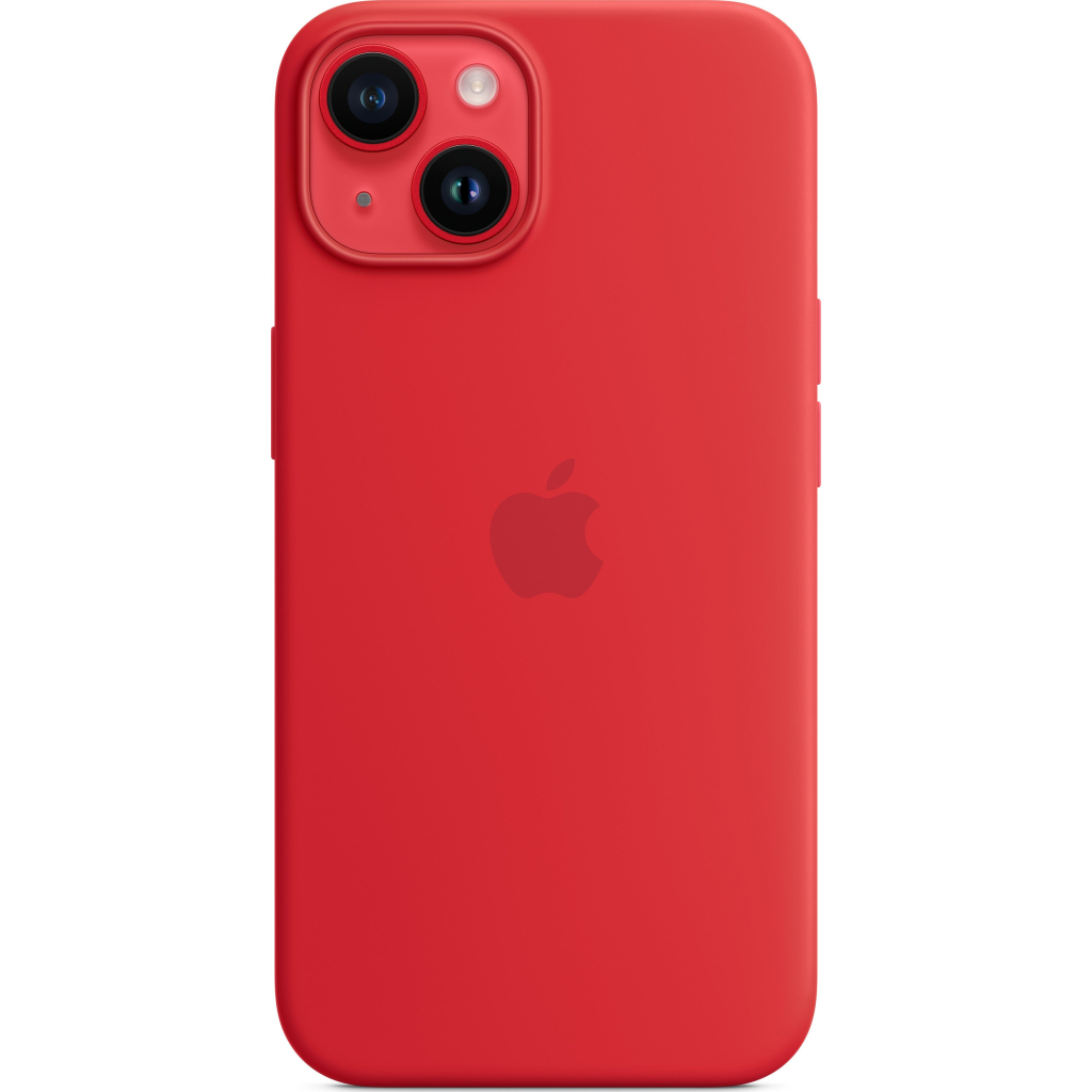 Чохол до мобільного телефона Apple iPhone 14 Plus Silicone Case with MagSafe - (PRODUCT)RED,Model A2911 (MPT63ZE/A) - зображення 4