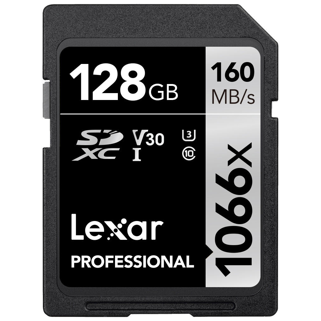 Карта пам'яті Lexar 128GB SDXC class 10 UHS-II V30 U3 1066x (LSD1066128G-BNNNG) - зображення 1
