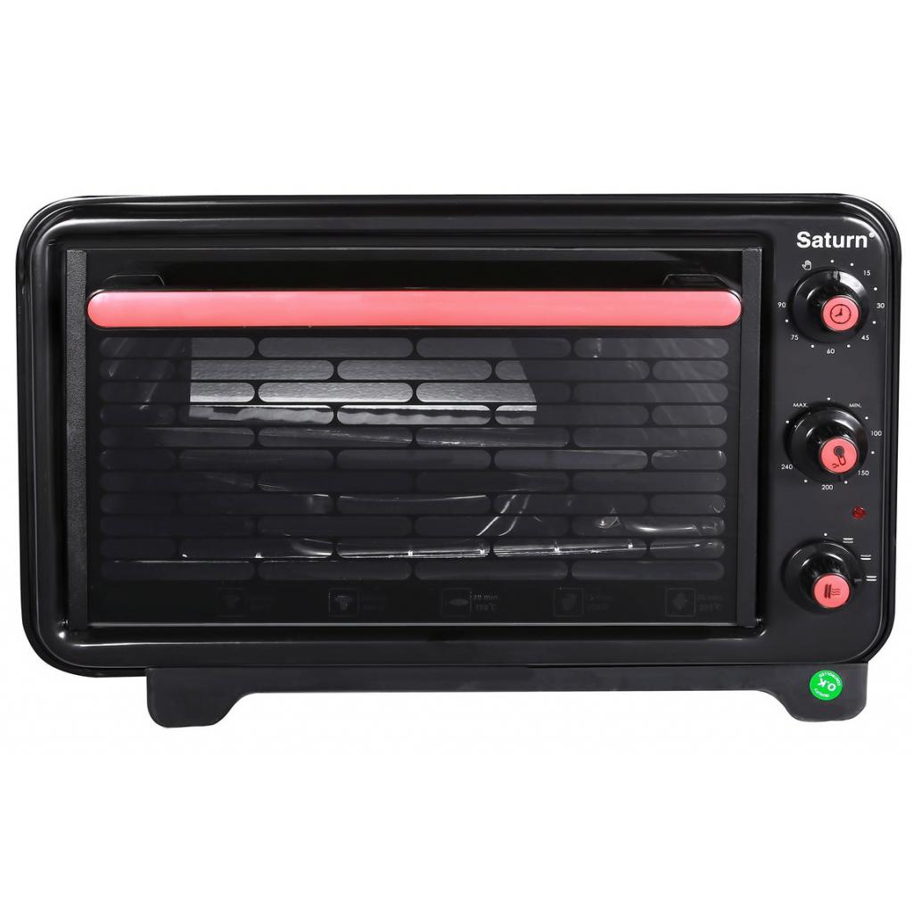 Електропіч Saturn ST-EC10701 Black - зображення 2
