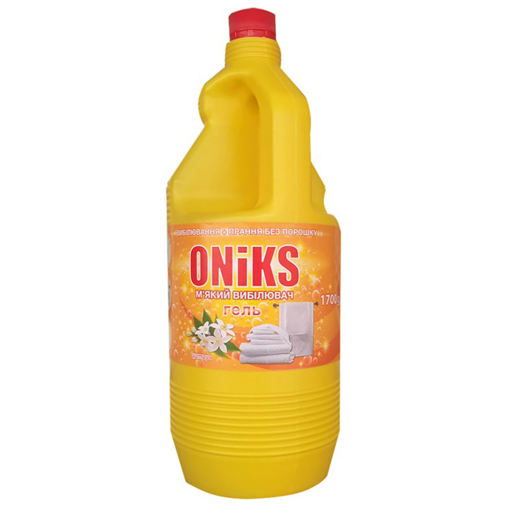 Відбілювач Oniks Цитрус з підкрохмалюючим ефектом 1.7 л (4820191760332) - зображення 1