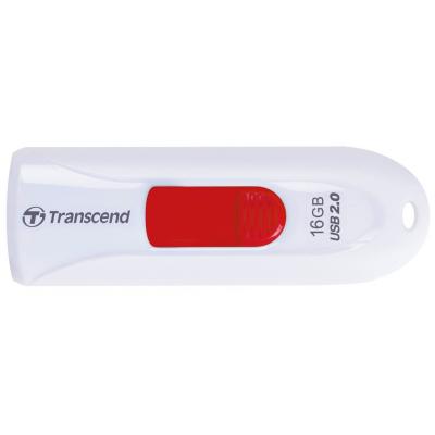 USB флеш накопичувач Transcend 16GB JetFlash 590 White USB 2.0 (TS16GJF590W) - зображення 1