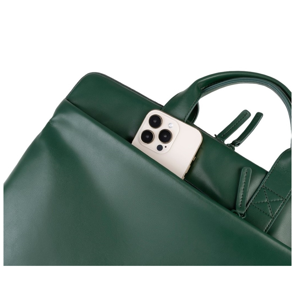 Сумка для ноутбука Tucano 14" Isotta green (BSISO1314-V) - зображення 4