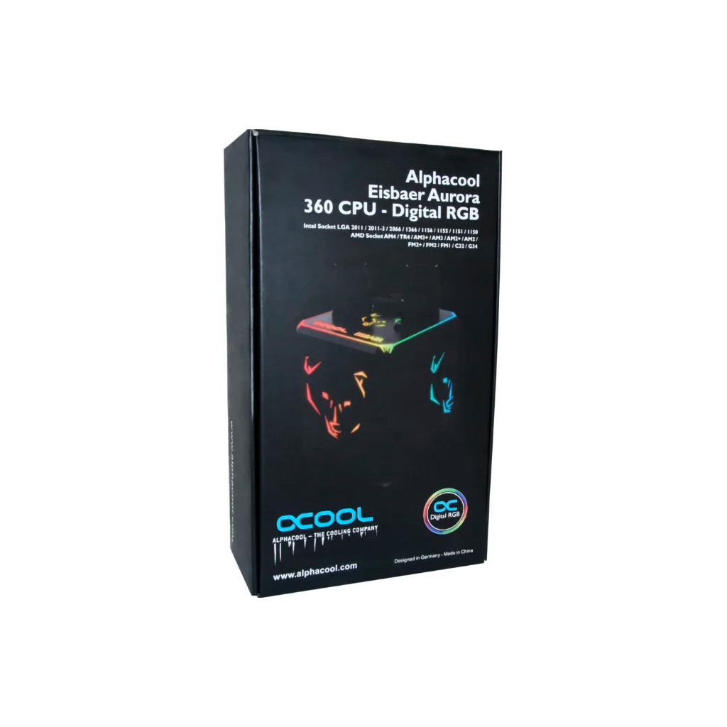 Система рідинного охолодження Alphacool AURORA 360/DIGITAL RGB 11730 - зображення 9