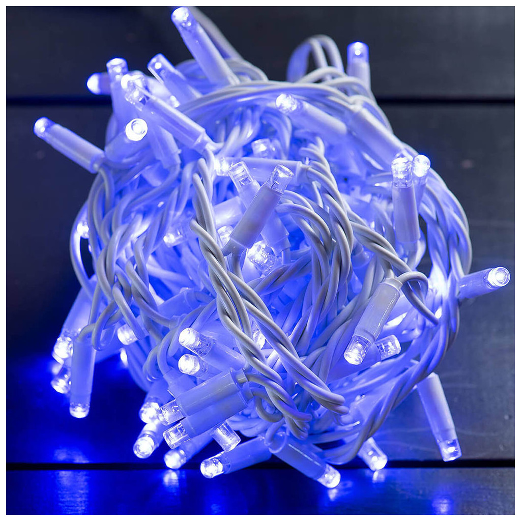 Гірлянда ColorWay IP65 10м 100Led блакитне світло (CW-GO-100L10BL) - зображення 6