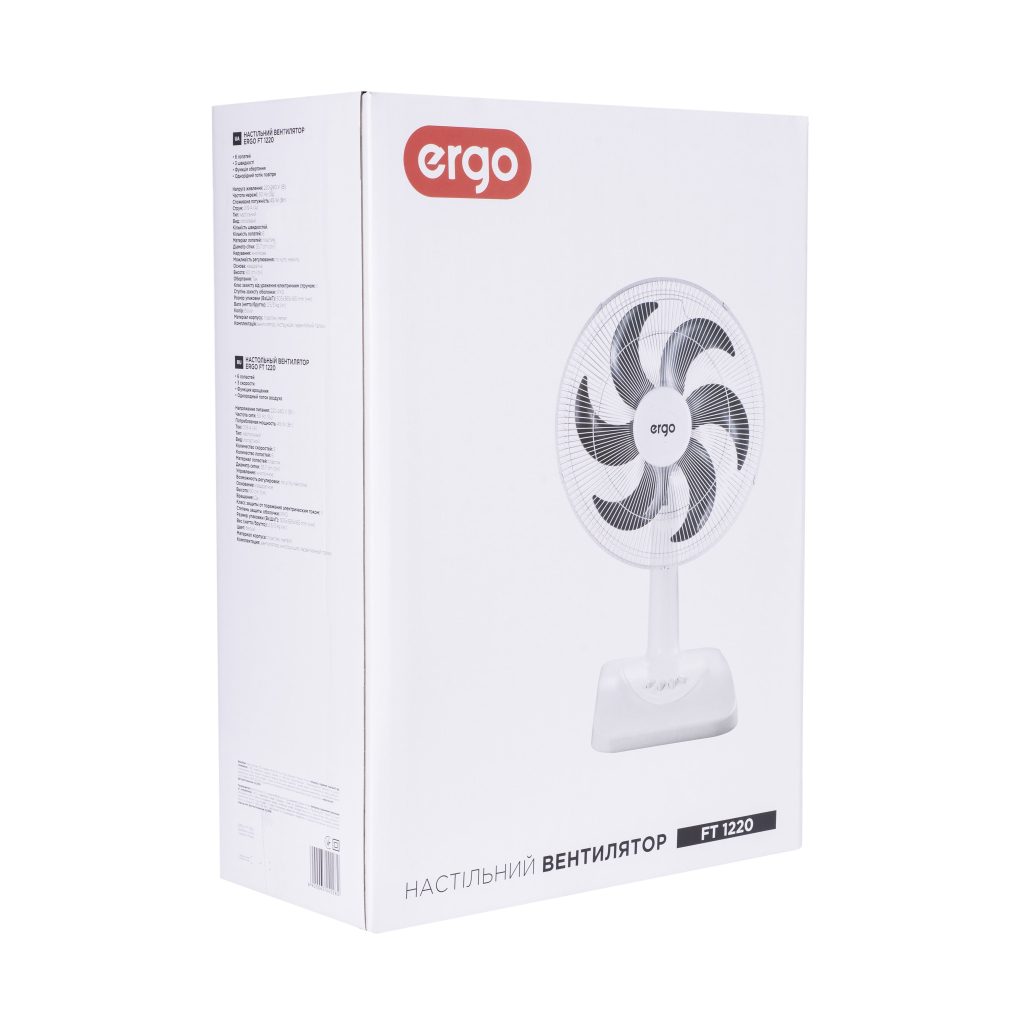 Вентилятор Ergo FT1220 - зображення 5